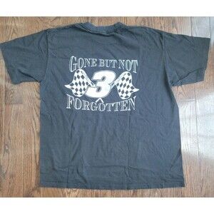 Vintage Dale Earnhardt Sr Gone But Not Forgotten T Shirt Size Adult XL Vtg